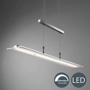 B.K.Licht Metallic Silver 16W Pendant Lamp
