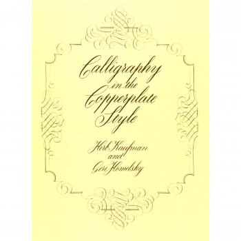 Calligraphy in the Copperplate Style