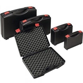 Coffret en plastique avec poignée et mousse L340xl275xH83 mm
