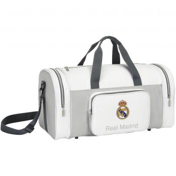 Real Madrid Safta 047657 – Grau/Weiß Sporttasche