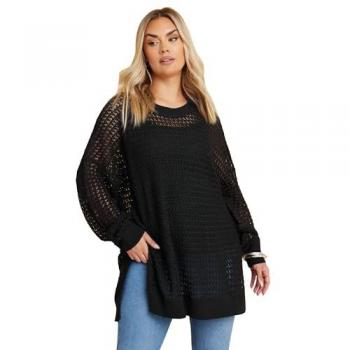 Pull Courbé Fendu Latéral