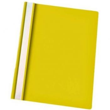 Yellow Transparent Front A4 Report File – 25 Pack