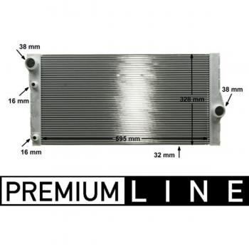 MAHLE ORIGINAL CR 1147 Kühler für Motorkühlung