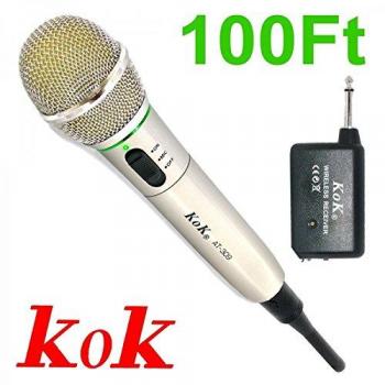 Microfono 2 in 1 per Karaoke Wireless e Con Cavo 309