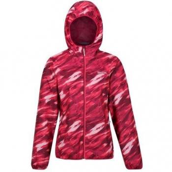 Regatta Women's Serenton Brush Stroke Waterproof Jacket (Wild Plum)