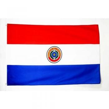 Paraguay Light Polyester Flag 3' x 5'