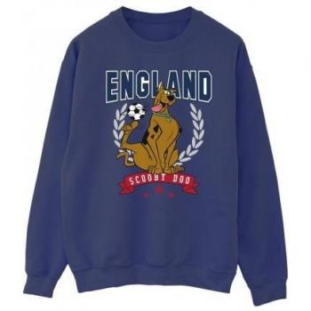 Sudadera Masculina L Negra Scooby Doo Fútbol Inglaterra