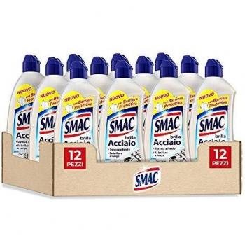 Detergente Lucido Acciaio BrilloPro 12 Pack