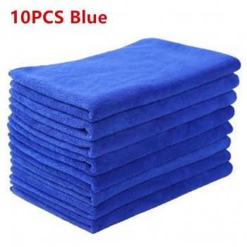 10 PCS Ultra-Soft Microfiber Cleaning Towels