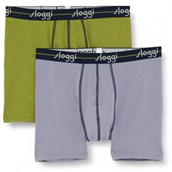 Boxers Sloggi Basique (x2) Gris S