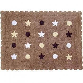 Alfombra Kids Little Waves 100% Algodón Lavable 160x120 cm