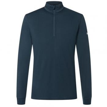 Super.Natural 1/4 Zip Langarmshirt Merino Tundra175