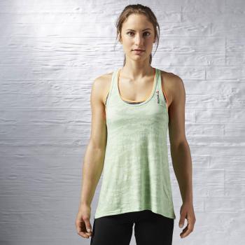 Reebook OS BO Breeze Tank-Canotta da donna, Verde