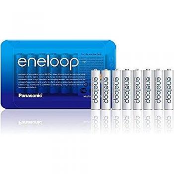 Panasonic eneloop AAA Ni-MH Ready-to-Use Batteries, 8-Pack