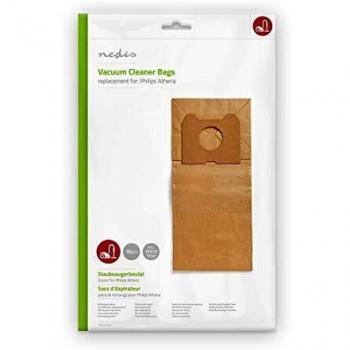 Lot de 10 Sacs Aspirateur Compatibles Philips Marathon, Triathlon et Athena avec Filtre