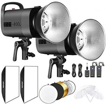 Kit Éclairage Neewer 500W avec Parapluies
