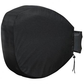 Tuyau 420d – Abri à Mur, Couverture Protègent du Soleil, Rétractable, Noir