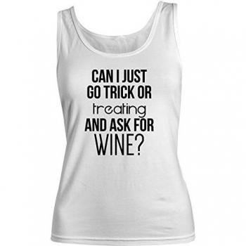 Tank Top Blanco “¡Dulces o Travesuras!”