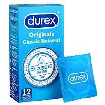 Durex 8424 Classic Natural Kondome 12 Stück
