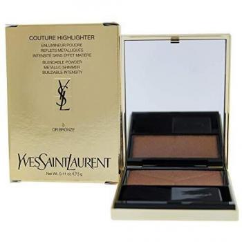 Yves Saint Laurent Couture Highlighter pudriger Highlighter mit Metallic-Glanz Farbton 3 Or Bronze