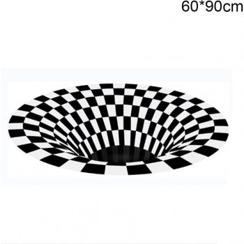 **Piso Decorativo 3D Vortex para Sala de Estar