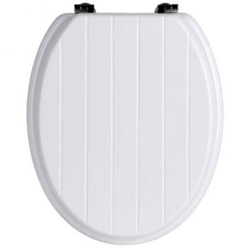 White Panel Premier Houseware Toilet Seat