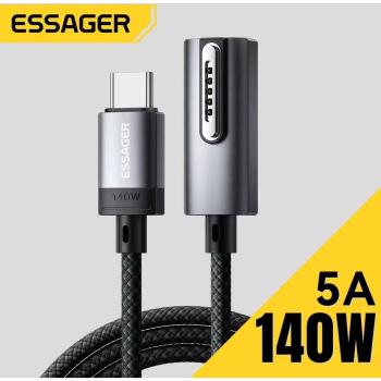 USB‑C to MagSafe 3 Magnetic Power Cable – 140W PD 3.1, 1 m