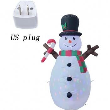 Blow Up Snowman Yard Decoration