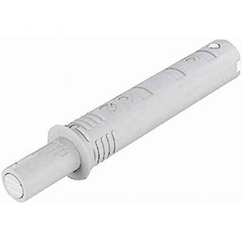 Loqueteau renforcé à encastrer décor blanc 20 mm