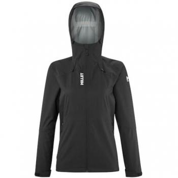 Millet Fitz Roy Softshell Coat – Black, Large for Women