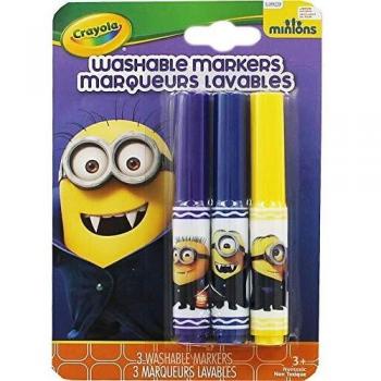 Bright Burst Mini Markers – Purple/Blue/Yellow