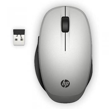 HP 300 Wireless Dual‑Mode Mouse – Silver
