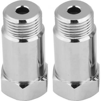 Isolateur de capteur O2 en acier inoxydable 2 pièces 45mm M18 * 1.5