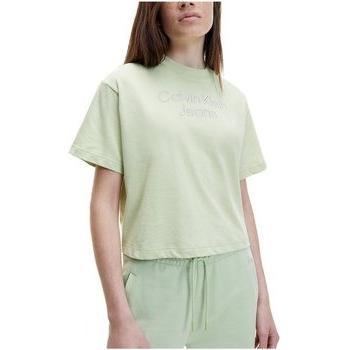 T-shirt CK J20J218260 Vert