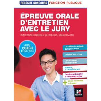 Epreuve orale d'entretien avec le jury : toutes fonctions publiques, tous concours, catégories A et B