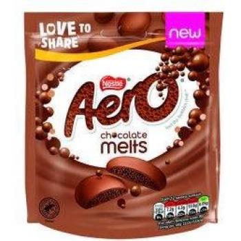 AERO Melts Milk Chocolate Sharing Bag 92g