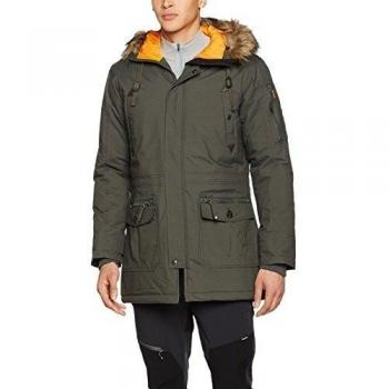 Ternua Hase, Abrigo Hombre, Verde (Khaki), 3XL