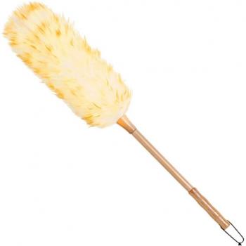 Household Dusting Brush with Wooden Handle
