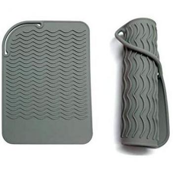 IronGuard Silicone Travel Mat – Anti-Scald Hair Tool Pad