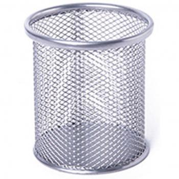 Round and Square Mesh Pen Organizer