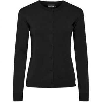 Pieces Modische Strickjacke PCNORA in Schwarz
