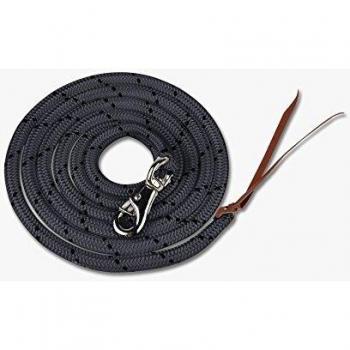 Black Western Lead Rope 3m from Waldhausen