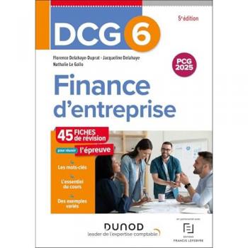 DCG 6 Finance d'entreprise