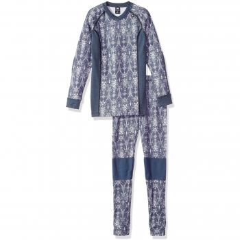 Helly Hansen Jr Hh Lifa Merino Set 2 Vintage Indigo / Frost 10