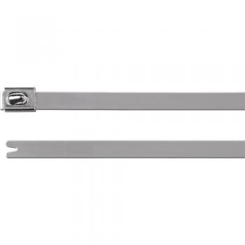 HellermannTyton 111-94339 Fascetta fermacavi in acciaio inox con palla di chiusura