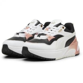 Puma R78 Disrupt Sneakers da donna, Nero-Vapor Grigio-Bianco, EU 38