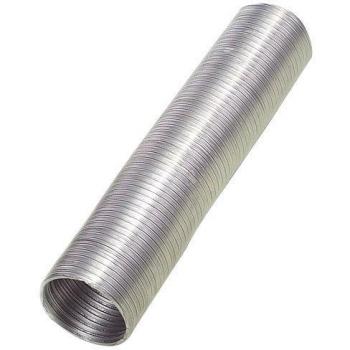 Tubo aluminio compacto gris ø 120 mm. / 5 metros