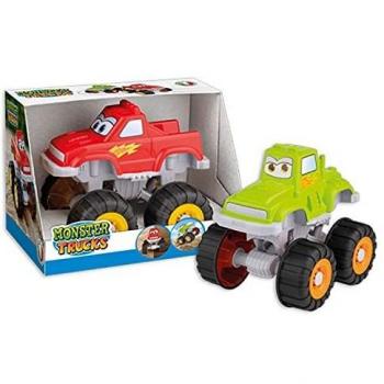 Monster Trucks con telecomando, colore rosso e verde, prodotto Simba Dickie 107134476