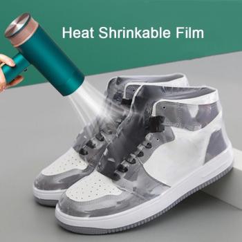 100pcs Transparent Heat Shrink Film Bags for Shoes and Cosmetics