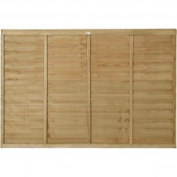 Forest Super Fence Panel, 4 ft, Pressure Treated